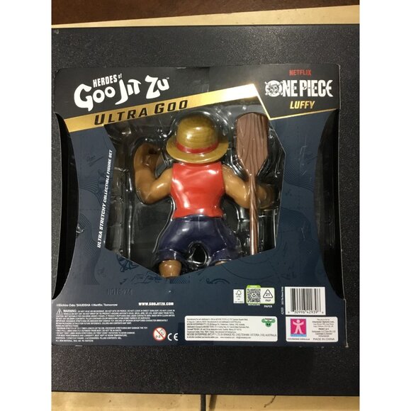 Heroes Of Goo Jit Zu One Piece Netflix Luffy Ultra Goo Stretchy Action Figure - Picture 2 of 2